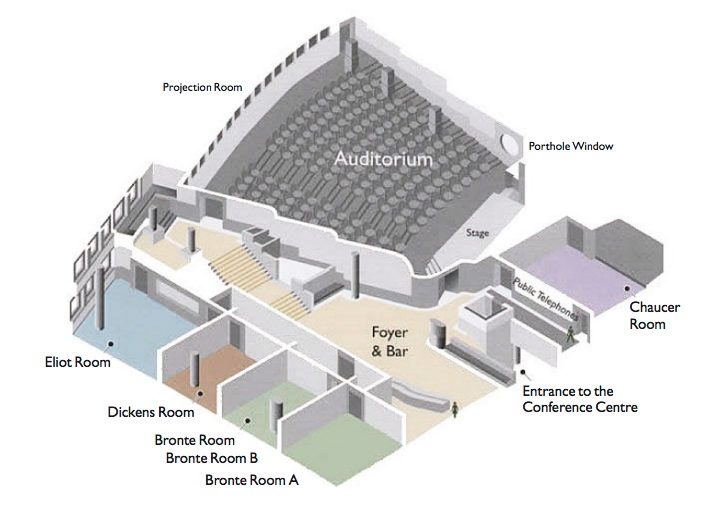 British Library Conference Centre map